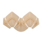 Набор комплектующих «Идеал», к плинтусу для столешницы,, слоновая кость глянцевая - Фото 2