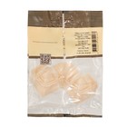 Набор комплектующих «Идеал», к плинтусу для столешницы,, слоновая кость глянцевая - Фото 4