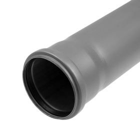 Труба канализационная "ЭКОНОМ", внутренняя, d=110 мм, толщина 2.7 мм, 250 мм