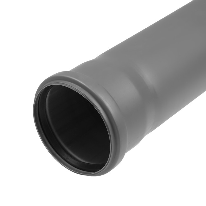 Труба канализационная "ЭКОНОМ", внутренняя, d=110 мм, толщина 2.2 мм, 750 мм - Фото 1