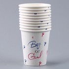 Стакан одноразовый бумажный Boy or Girl на гендер-пати, 250 мл (комплект 10 шт) - фото 23702288 Стакан одноразовый бумажный Boy or Girl на гендер-пати, 250 мл (комплект 10 шт) - фото 23702288