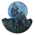 Пазлы деревянные фигурные «Вожак стаи», 163 элемента - Фото 4