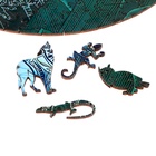 Пазлы деревянные фигурные «Вожак стаи», 163 элемента - Фото 7