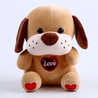 Мягкая игрушка «Собака», размер 22 см, цвет рыжий - Фото 4