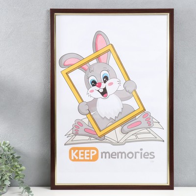 Фоторамка пластик "Плаза" 40х60 см (стекло), 2014-88