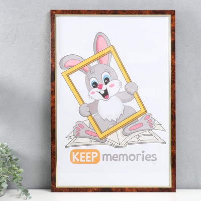 Фоторамка пластик "Плаза" 40х60 см (стекло), 2014-82