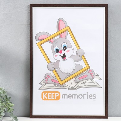 Фоторамка для фото 40×60 см Keep memories «Плаза», пластик, (экран стекло)