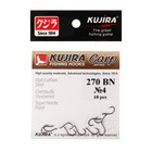 Крючки карповые Kujira Carp 270, цвет BN, № 4, 10 шт. - фото 319576083