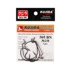 Крючки офсетные Kujira Spinning 505, цвет BN, № 2/0, 5 шт. - фото 10609647