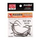 Крючки офсетные Kujira Spinning 505, цвет BN, № 5/0, 5 шт. - фото 319576103