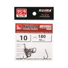 Крючки Kujira Universal 180, цвет BN, № 10, 10 шт. - фото 319576177