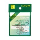 Крючки Maruto 1210, цвет Ni, № 4, 10 шт. 9680646 - фото 10609749