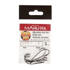 Крючки офсетные Maruto, серия Spin Pro 1957, цвет BN, № 1, 5 шт. 9680657 - фото 9387004