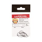 Крючки офсетные Maruto, серия Spin Pro 3314, BN, № 6, 5 шт. - Фото 1