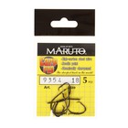 Крючки карповые Maruto 9354, цвет BN, № 18 Carp Pro, 5 шт. - фото 298766056