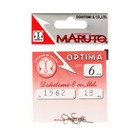 Крючки Maruto Optima 1562, цвет BR, № 18, 6 шт. - фото 319576338