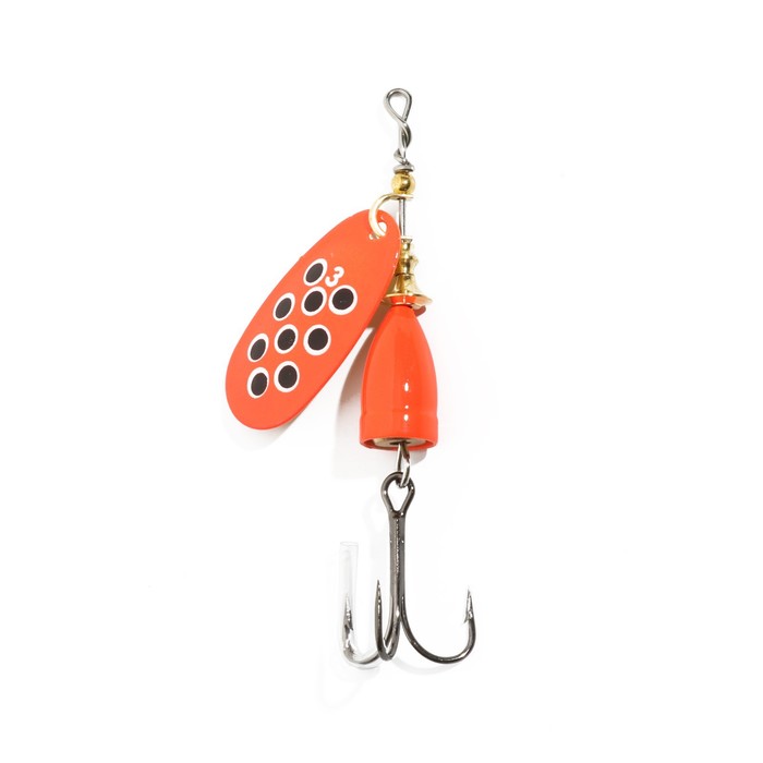 Блесна вращающаяся Akara C-5082, 8 г, цвет 200/Red - Фото 1