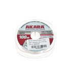 Леска Akara Action Clear, диаметр 0.14 мм, тест 2.3 кг, 100 м, прозрачная 9680964 - фото 10610301