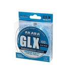 Леска Akara GLX Premium Blue, диаметр 0.18 мм, тест 3.65 кг, 100 м, голубая - фото 6968392