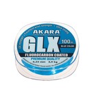 Леска Akara GLX Premium Blue, диаметр 0.22 мм, тест 4.9 кг, 100 м, голубая - фото 296772441