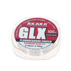 Леска Akara GLX Premium Clear, диаметр 0.16 мм, тест 2.7 кг, 100 м, прозрачная 9681003 - фото 10610358