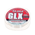 Леска Akara GLX Premium Clear, диаметр 0.2 мм, тест 4.35 кг, 100 м, прозрачная 9681005 - фото 10610362