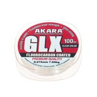 Леска Akara GLX Premium Clear, диаметр 0.275 мм, тест 7.5 кг, 100 м, прозрачная - фото 6968413