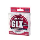 Леска Akara GLX Premium Clear, диаметр 0.275 мм, тест 7.5 кг, 100 м, прозрачная - фото 6968414