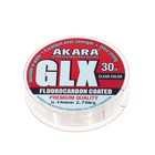 Леска Akara GLX Premium Clear, диаметр 0.16 мм, тест 2.7 кг, 30 м, прозрачная 9681011 - фото 10610374