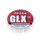 Леска Akara GLX Premium Clear, диаметр 0.18 мм, тест 3.65 кг, 30 м, прозрачная - фото 319576820