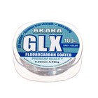 Леска Akara GLX Premium Grey, диаметр 0.22 мм, тест 4.9 кг, 100 м, серая - фото 319576832