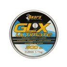 Леска Akara GLX Ultimate Power Line, диаметр 0.2, тест 5.7 кг, 300 м, прозрачная - Фото 2