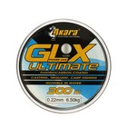 Леска Akara GLX Ultimate Power Line, диаметр 0.22, тест 6.5 кг, 300 м, прозрачная - фото 7186130