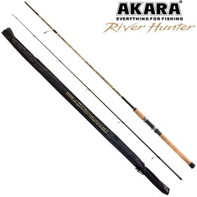 Спиннинг штекерный Akara River Hunter M, тест 7-28 г, длина 2.1 м 9681110