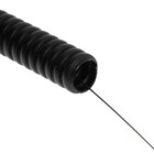 Гофротруба УРАЛ ПАК ПНД, 16 мм ,с протяжкой, 10 м, черная, ГФ-1100016-010 - фото 2444967