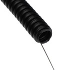 Гофротруба УРАЛ ПАК ПНД, 16 мм ,с протяжкой, 50 м, черная, ГФ-1100016-050 - фото 10610735