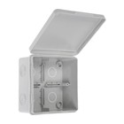 Распаечная коробка Урал ПАК, 100х100х50, IP 54, 8 вх, без гермовводов,серая, КО-53117100-060 (комплект 3 шт) - фото 22495512