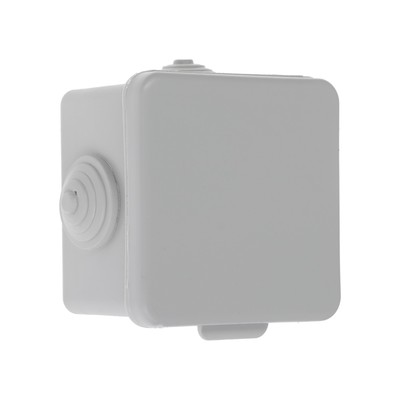 Распаечная коробка Урал ПАК, 65х65х50, IP 54, 4 вх, серая, КО-51017065-150