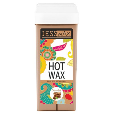 Воск для депиляции JessNail JessWax Chocolate, картридж, 100 мл