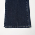 Джинсы женские клёш со стрелкой MINAKU: Jeans Collection, размер 40, тёмно-синие - Фото 12