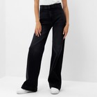 Брюки женские джинсовые  MINAKU SLIM FIT цвет черный , р-р 40 (рост 168) - Фото 1