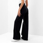 Брюки женские джинсовые  MINAKU SLIM FIT цвет черный , р-р 40 (рост 168) - Фото 3