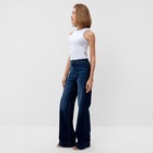 Брюки женские джинсовые  MINAKU SLIM FIT цвет синий  , р-р 40 (рост 168) 9441789 - фото 11839660