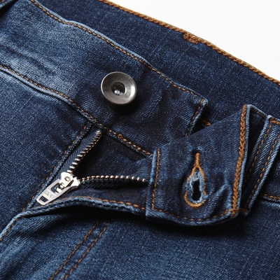 Джинсы женские палаццо MINAKU SLIM FIT, размер 42 (рост 168 см), синие
