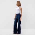 Брюки женские джинсовые  MINAKU SLIM FIT цвет синий  , р-р 44 (рост 168) - Фото 6