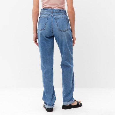 Джинсы женские бойфренды MINAKU SELVEDGE denim, размер 44, синие