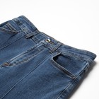 Брюки женские джинсовые со стрелкой MINAKU цвет синий, р-р 40 - Фото 2