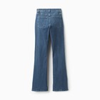 Брюки женские джинсовые со стрелкой MINAKU цвет синий, р-р 40 - Фото 4