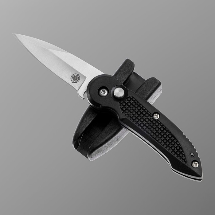 Нож складной "Покетнайф" сталь - 420, рукоять - пластик, клинок - 6 см   4863206 - Фото 1