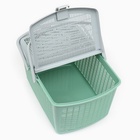 Корзина 47×36×27.5 см, оливковый - Фото 5